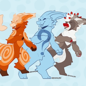 Mystery Manokit Custom Furry Adopts