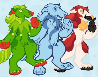 Mystery Borzoi Custom Furry Adopt Design
