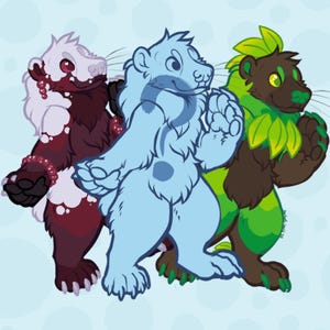 Mystery Bear Custom Furry Adopt Design