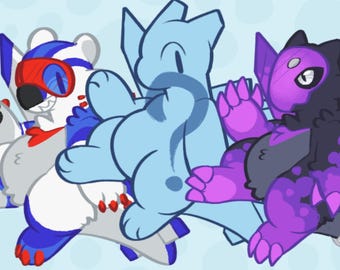Mystery Airplane Dragon Custom Furry Adopts