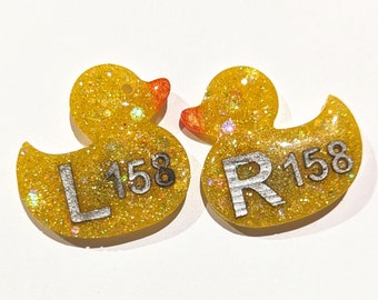 Rubber Duck X-ray Markers (pair)