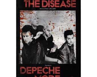 Depeche Mode 1 Photo Rock Band Print Heavy Metal Picture Vintage Music Poster