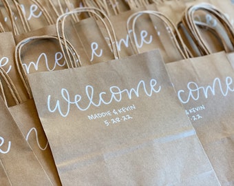 Wedding Welcome Bags, Personalized Gift Bags, Wedding Guests, Hotel Bags for Guests, Welcome Bags for Wedding, Wedding Gift Bags