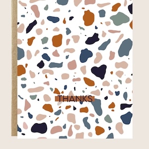 Terrazzo Thank You Card