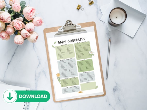 The Ultimate Baby Registry Checklist