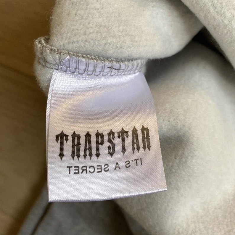 Grey Trapstar Embroidered Tracksuit 'its a Secret' Etsy