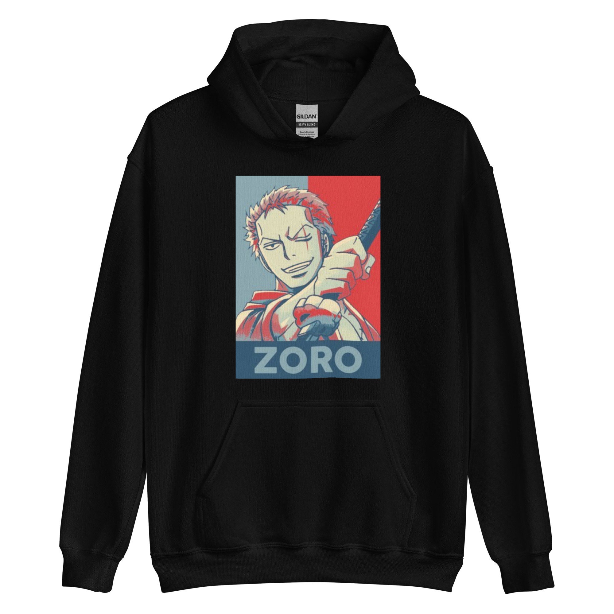 Discover Zoro One Piece Inspired Unisex Hoodie Anime Hoodie