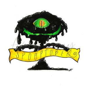 Spoop Monster (8&quot; x 10&quot; Digital Download)