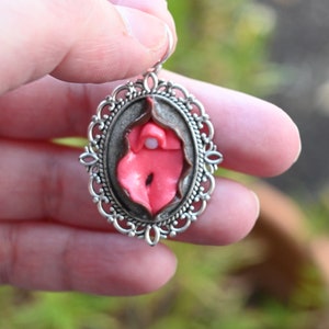 Fancy Yoni Pendant (Brown and pink, pendant only)