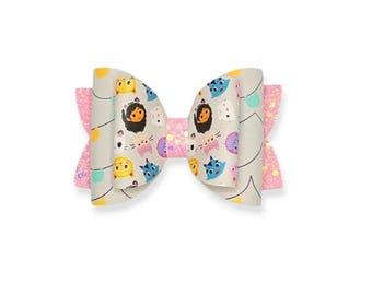 Doll House Hair Bow, Doll House Birthday Party, Cat Hair Bow