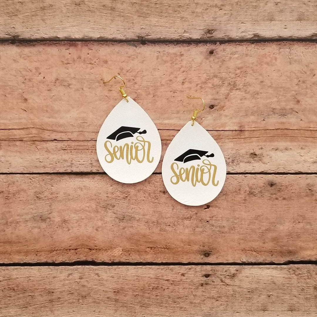 Senior Graduation Cap Earrings Senior 2023 Earrings Etsy