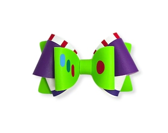 Astronaut Inspired Hair Bow, Space Ranger Hair Bow