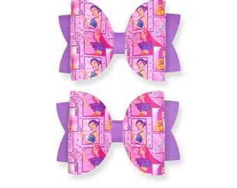 K Pop Pigtail Hair Bows, Hunter Hair Bows