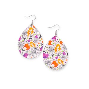 Halloween Earrings, Halloween Witch Earrings, Halloween Movie Earrings
