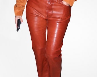 Handmade Women's leather pant, leather pant womens, tight pant, womens Hot pant, pencil pant, regular pant, womens pant, Leather pant, pant,