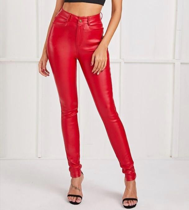 Hot Pink Cigarette Pant