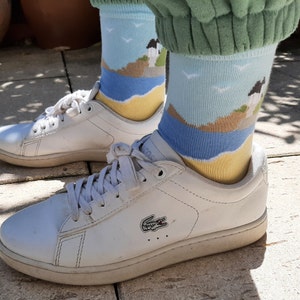 Cote des Basques Surf Fantasy socks - Cassepieds - Made in France - 36/41 (S) or 42/46 (M)
