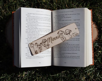 Personalizado, Madera, Marcador, Nombre, Acabado personalizado, Pintado a mano