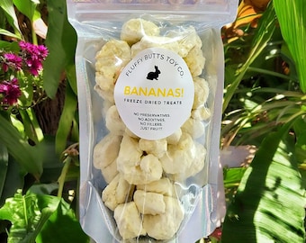BANANAS! Preservative-Free Treats for Rabbits & Other Small Pets