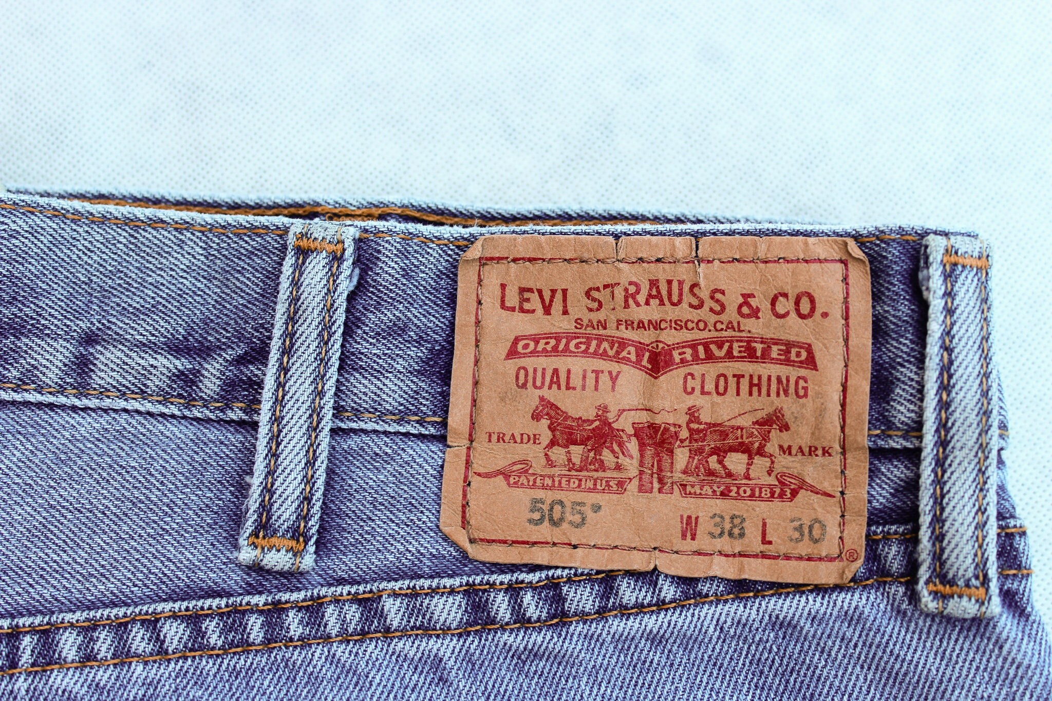 505 Straight Fit Levis Jeans - Etsy 