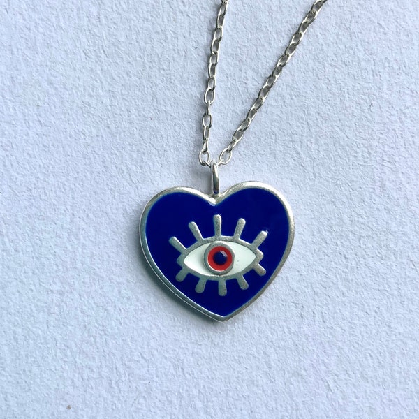 Necklace,925 silver necklace,evil eye necklace,925 silver necklace,evil eye silver,evil eye accessories,925 silver jewelry,collana argento