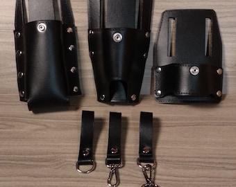 Ghostbusters Uniform stock Leather PKE /gizmo/motorola /key fobs holster Prop SPIRIT MATTY movie accurate