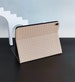 Milk Tea Weaving Stripes iPad Smart Case build-in Apple Pencil Holder Pencil Holder For iPad 9 iPad Mini 6 iPad Pro 2021 iPad Air 4 