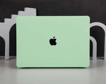 Mint Green MacBook M2 Air A2681 A2338, Customization for Macbook Air 11/13 inch New Pro 13/14/15/16 inch 2008-2020 Personalized Gifts