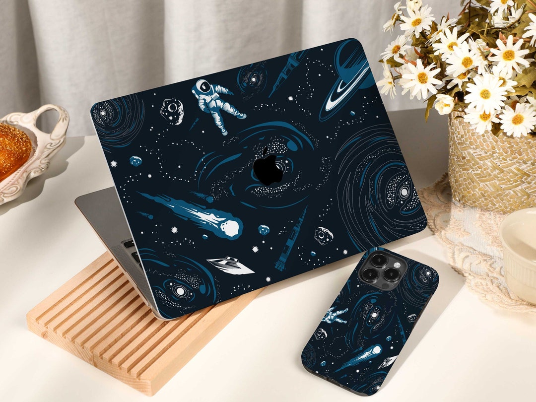 Space Travel MacBook Pro Case Hard Laptop Case Personalized
