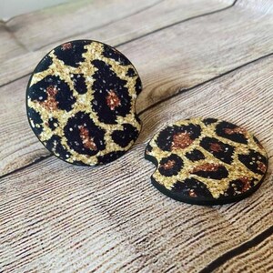 Leopard Car Coaster set