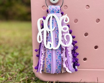 Initial Bag Charm/ Bogg Charm/ Bag Charms / Bogg Bag Charm / Beach Bag