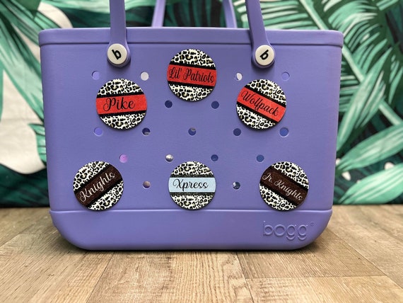 Custom Sports Teams Pop in Charms Bag Tag Bag Charms Bogg