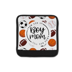 Sports Handle Cover, Personalized Bogg Bag Wrap, Personalized Bag Handle Wrap, Bogg Bag Accessories, Personalized Gift, Sports Mom