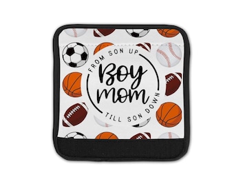 Sports Handle Cover, Personalized Bogg Bag Wrap, Personalized Bag Handle Wrap, Bogg Bag Accessories, Personalized Gift, Sports Mom