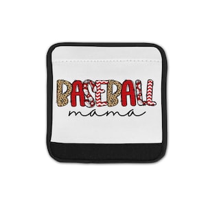 Baseball Softball Handle Cover, Personalized Bogg Bag Wrap, Personalized Bag Handle Wrap, Bogg Bag Accessories, Sports Mom