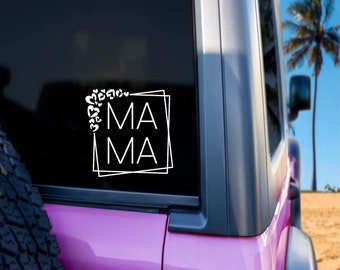 Mama Bumper Vinyl Decal Sticker, Mom Gift, Mother’s Day Gift, Car, iPad, laptop, water bottle
