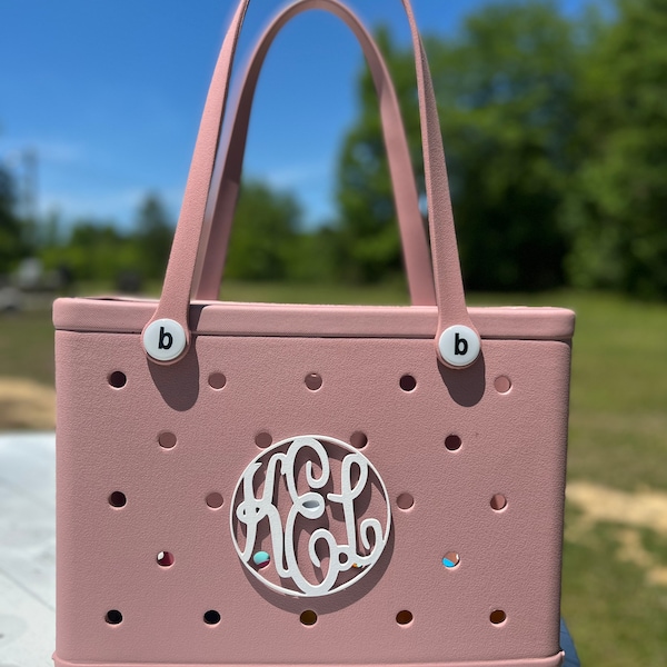 Initial Bag Charm/ Bogg Charm/ Bag Charms / Bogg Bag Charm / Beach Bag Charm