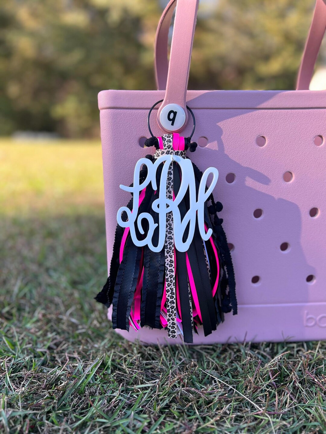 Initial Bag Charm/ Bogg Charm/ Bag Charms / Bogg Bag Charm / Beach Bag