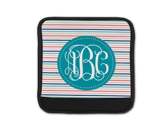 Monogram Handle Cover, Personalized Bogg Bag Wrap, Personalized Bag Handle Wrap, Bogg Bag Accessories, Personalized Gift, Sports Mom