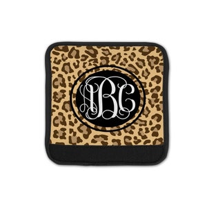 Leopard Handle Cover, Personalized Bogg Bag Wrap, Personalized Bag Handle Wrap, Bogg Bag Accessories, Sports Mom