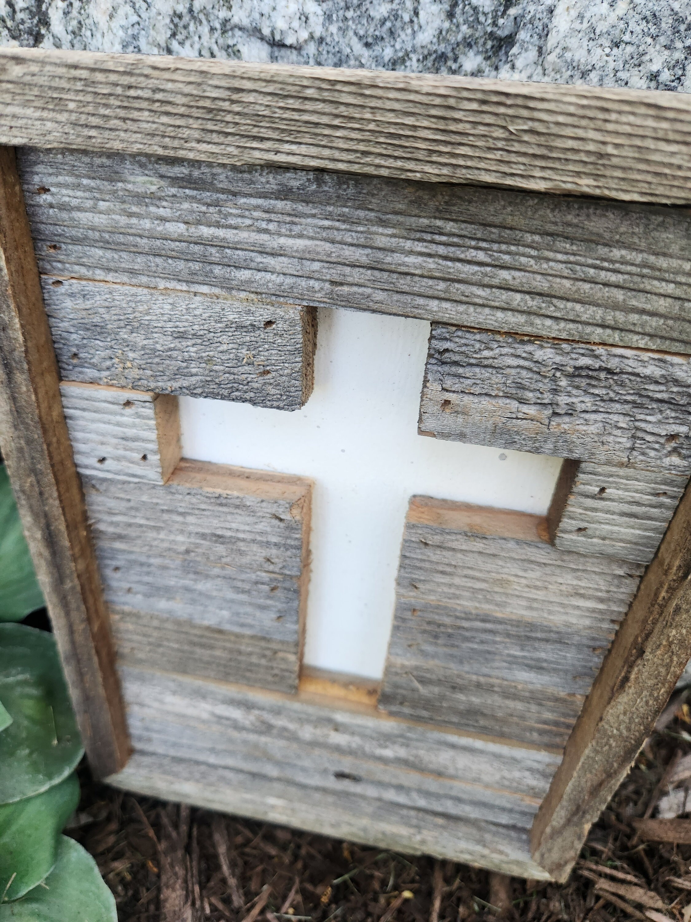 Handcrafted Inlay Wooden Rustic Cross Decor - Etsy