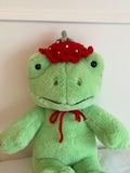 Crochet handmade build a bear strawberry tie bucket hat