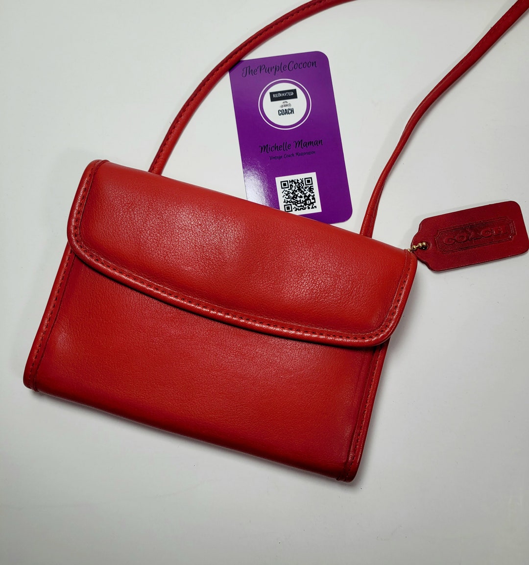 NWOT Vintage Coach Swing Wallet 4843 Etsy