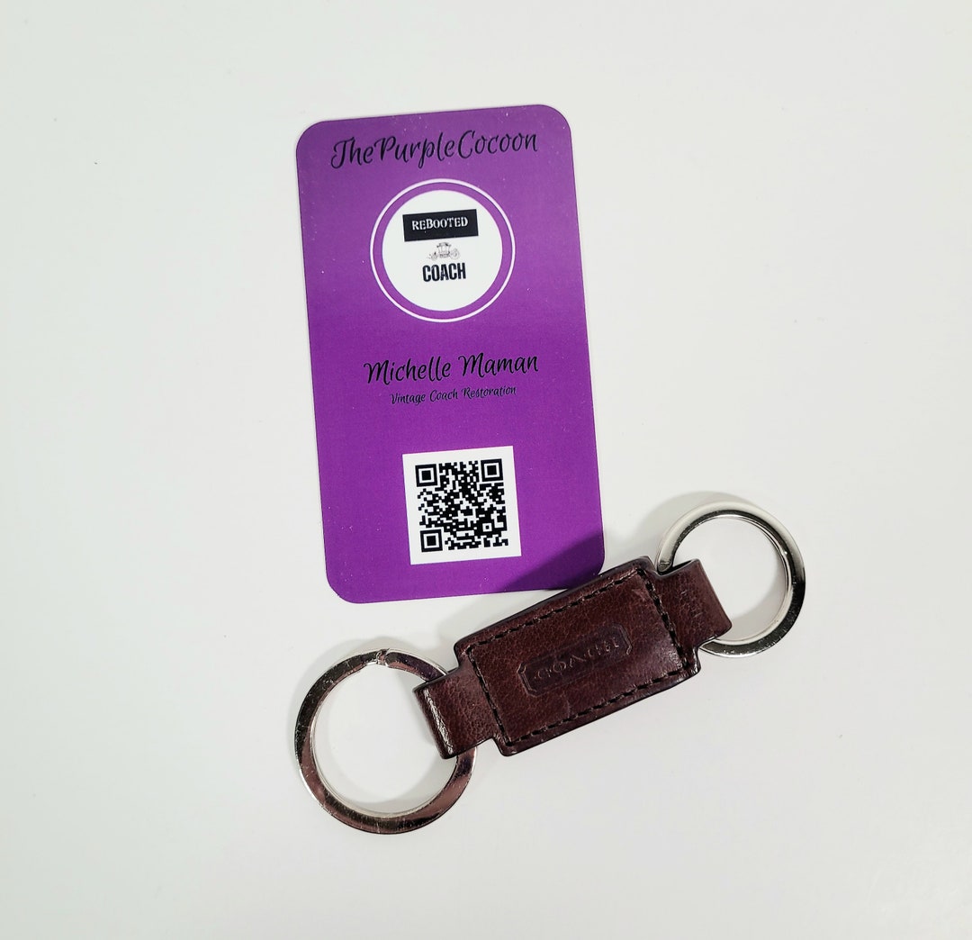 NWOT Vintage Unisex Coach Valet Key Fob #5632 - Etsy
