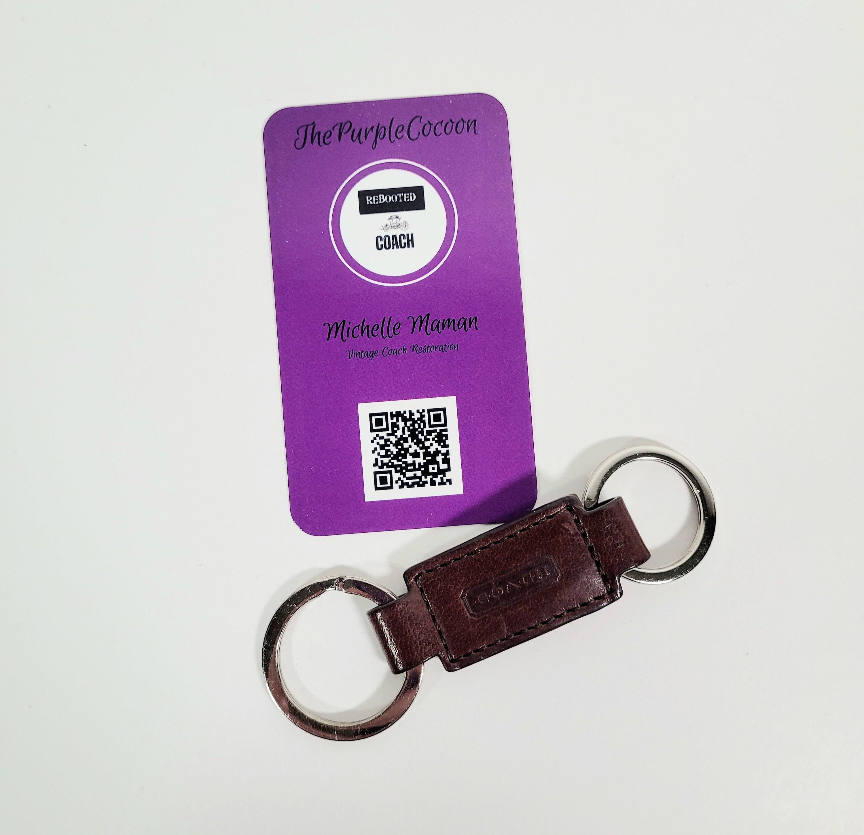 NWOT Vintage Unisex Coach Valet Key Fob #5632 - Etsy