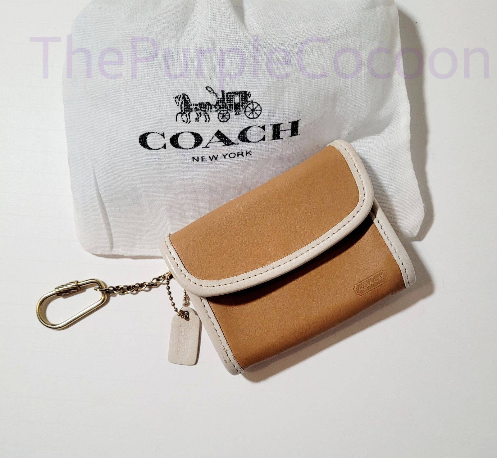 Vintage Unisex Coach Multi-function Purse, Key FOB. #7219