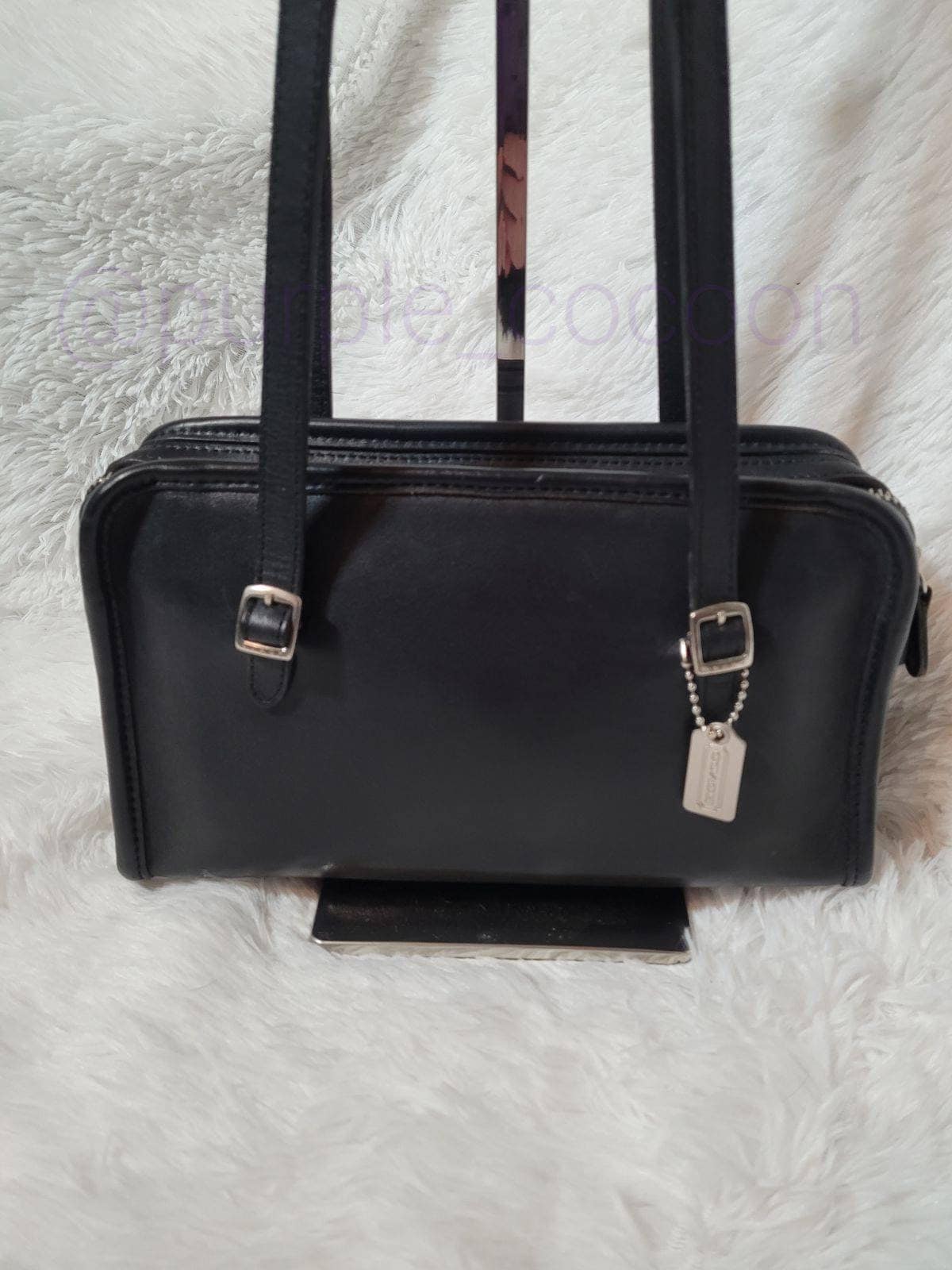 最大80％OFF - 『在庫ロス売買マーケット』 Bag Zip Swing Coach Vintage in Etsy - #9051 Black その他