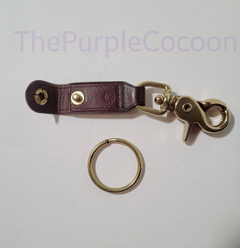 Unisex Vintage Coach Trigger Snap Key Fob 7212 Etsy