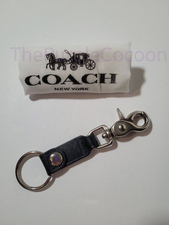 Vintage Unisex Coach Trigger Snap Key Fob 7212 Etsy