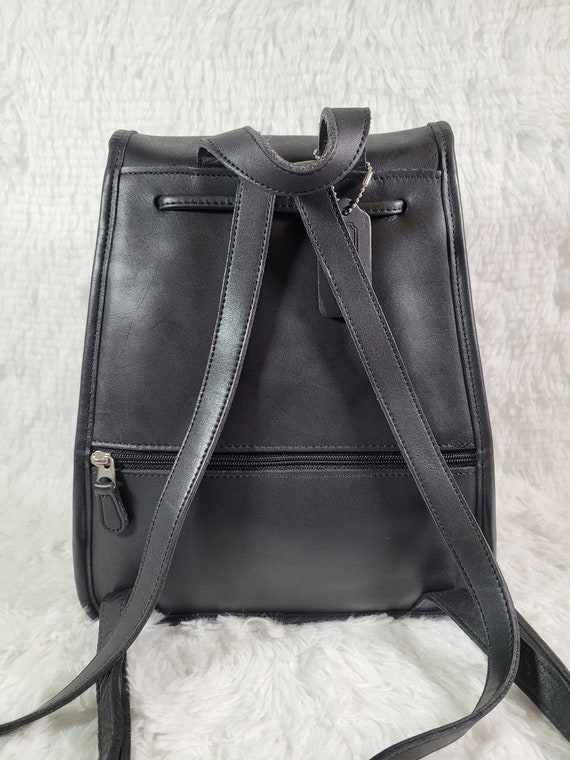 Black Vintage Coach Large Daypack Backpack 9791 Gem